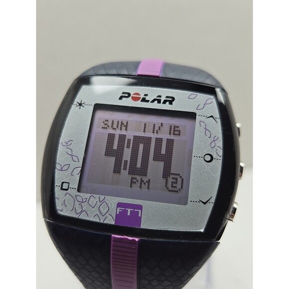 Polar FT7 Heart Rate Monitor Purple Watch Only New Battery - Picture 4 of 11